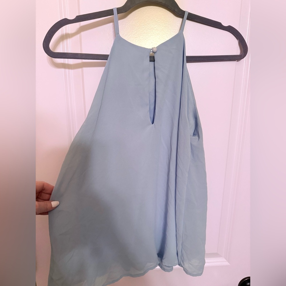 Miami Light Blue Women's Top - Picture 2 of 5